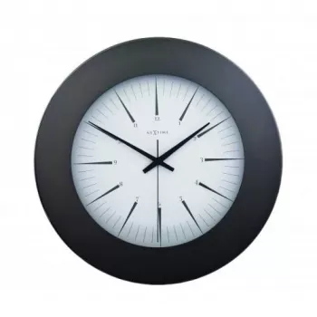 NeXtime klok 2945 Colt, Ø 45 cm, wand, zwart