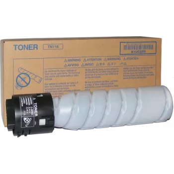 Toner Konica Minolta A1UC050 TN116 dubbelpack 6000 pagina's zwart
