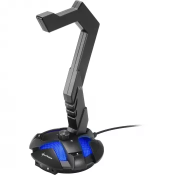 Actieve hoofdtelefoonhouder Sharkoon X-Rest 7.1