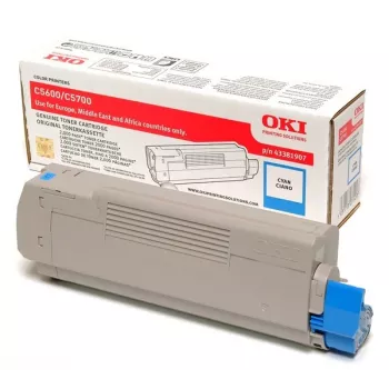 OKI Toner 43381907 Cyaan, 2000 pagina's