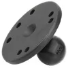 RAM RAM-B-202U - kogelverbinding - zwart Powder Coat - voor P/N: RAM-B-103U, RAM-B-201U-C, RAP-B-166-A-DU1