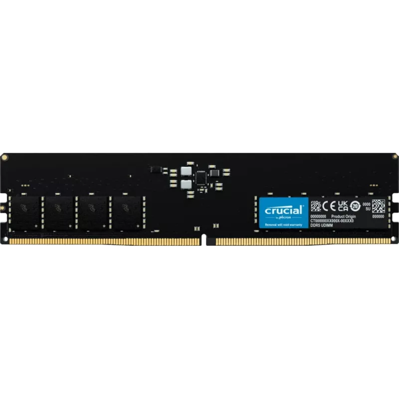 Crucial - DDR5 - module - 16 GB - DIMM 288-PIN - 5600 MHz / PC5-44800 CL46 1,1 V unbuffered