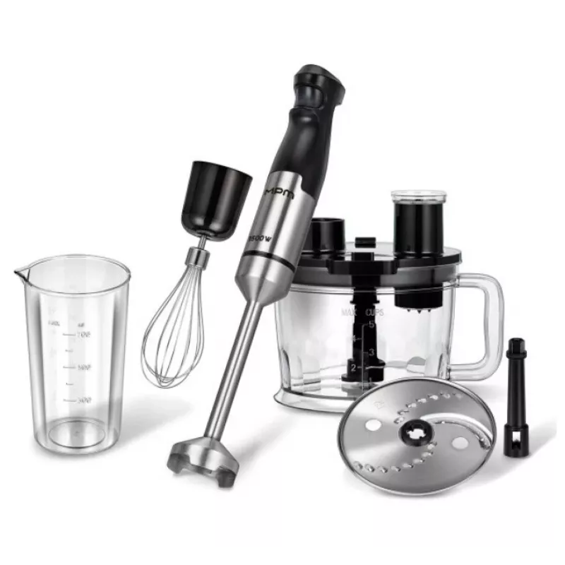 MPM MBL-39M staafmixerset, 1500 W, zwart