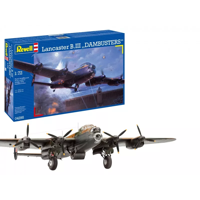 Revell Lancaster B. III Dambusters (04295) 1:72 schaal vliegtuig plastic modelbouwset