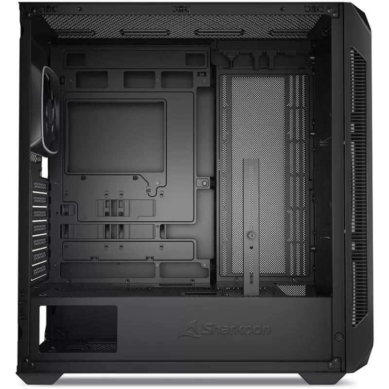 PC-behuizing Sharkoon AK5G RGB midi tower zwart