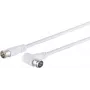 Satellietkabel ShiverPeaks 80112-128 met haakse F-Quick-stekker