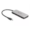 DeLOCK 64261 USB 3.2 Gen 1 Type-C hub 10000 Mbit/s zwart grijs