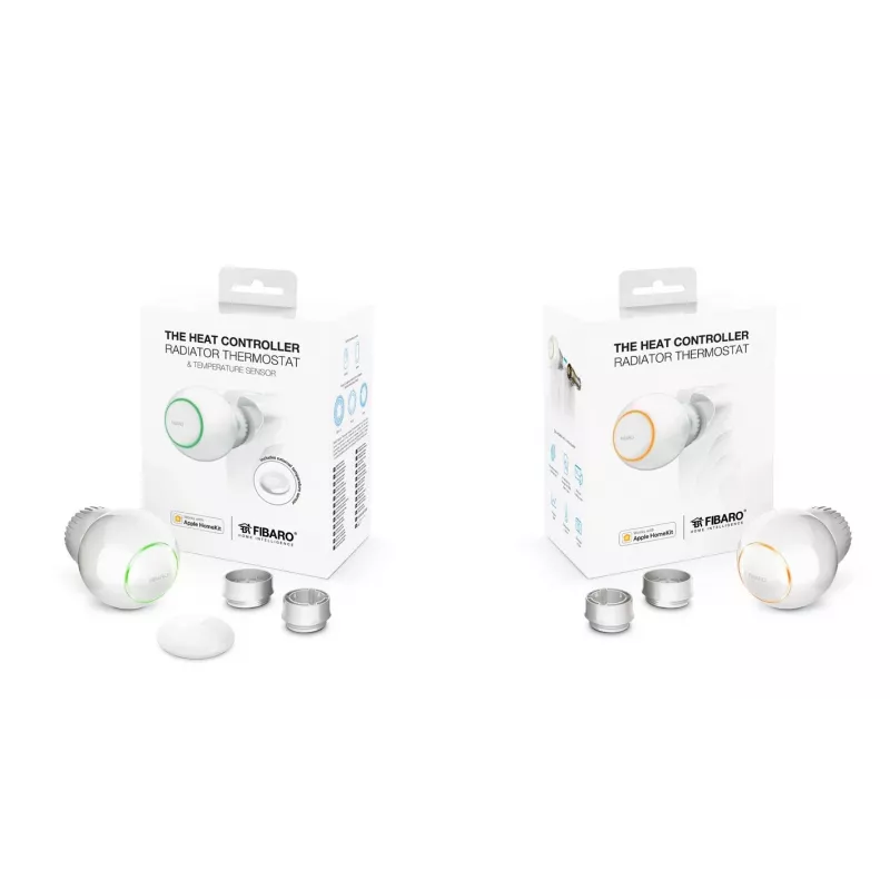 Fibaro The Heat Controller Starter Pack ZW5 EU thermostaat Z-Wave wit