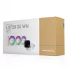 DeepCool LS720 SE WH processor all-in-one-vloeistofkoeler 12 cm wit 1 stk.