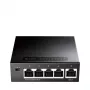 Netwerkswitch Cudy GS105 — 5-poorts gigabit-ethernet (10/100/1000), zwart, 5 V DC voeding inbegrepen