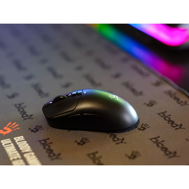 A4TECH BLOODY muis R72 ULTRA WRLS 2.4G+USB zwart