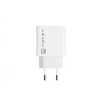 Indoor USB-C snellader NATEC RIBERA 12V 20W Quick Charge 3.0 wit