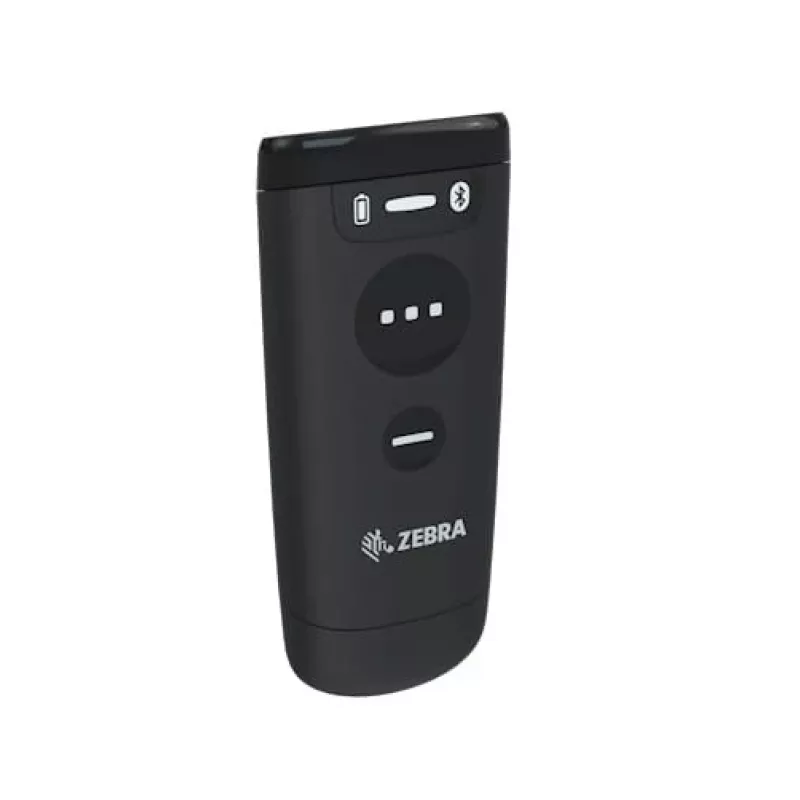 Handheld barcodescanner Zebra CS60 1D/2D LED draadloos IP65 zwart, Bluetooth/USB, 100 m bereik, 83 g