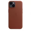 Apple | 14 Leder Case met MagSafe | Case met MagSafe | Apple | iPhone 14 | leer | Umber