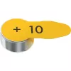 Varta 24610101416 gehoorapparaatbatterij maat 10 PR70, zink-lucht, 1,45 V, 6 stuks