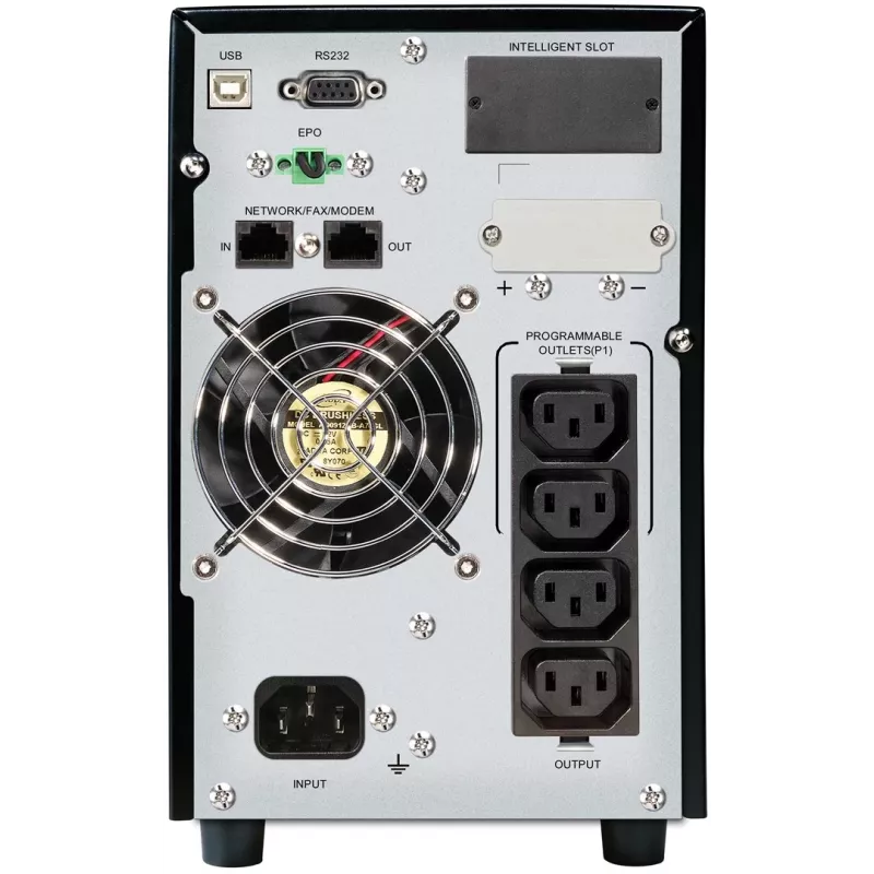 PowerWalker VFI 1500 CG PF1 double-conversion (online) 1,5 kVA 1500 W 4 AC-uitgangen