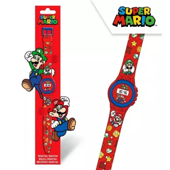 Kids Euroswan polshorloge Super Mario — analoog/digitaal kinderhorloge, model GSM4234