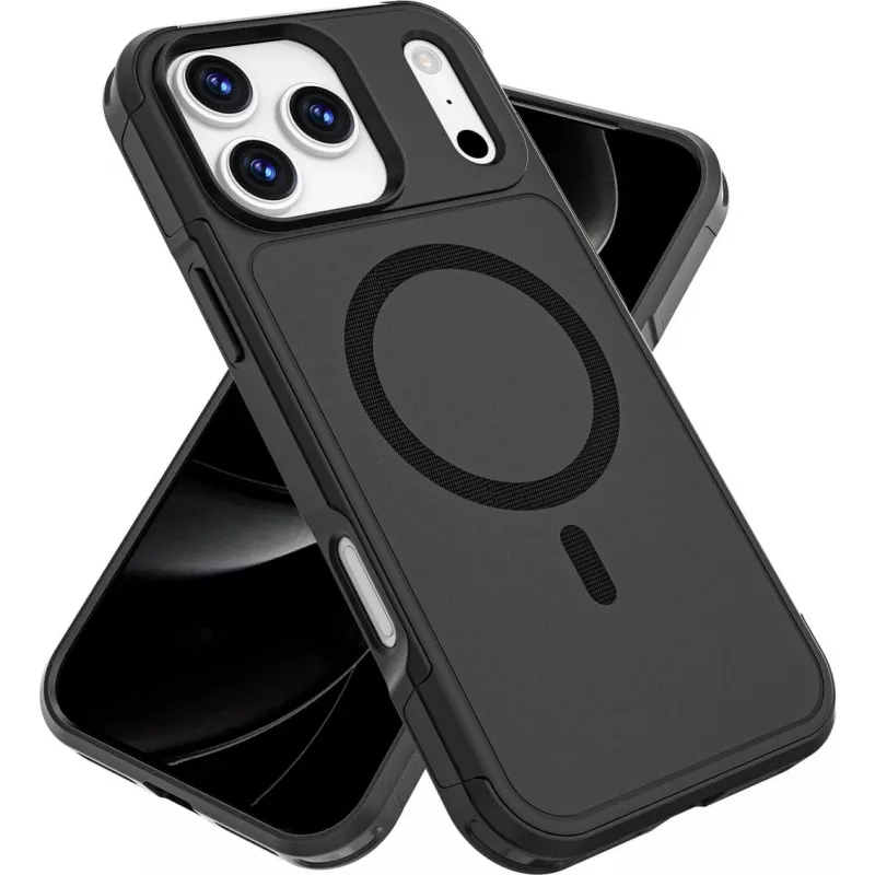 Hoesje 4smarts Defend iPhone 17 Pro Max zwart 17,5 cm