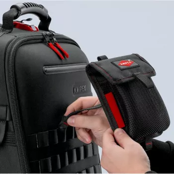 Gereedschapstas Knipex Modular Bag 00 19 50 LE zwart/rood, leeg, modulaire opberging voor gereedschap
