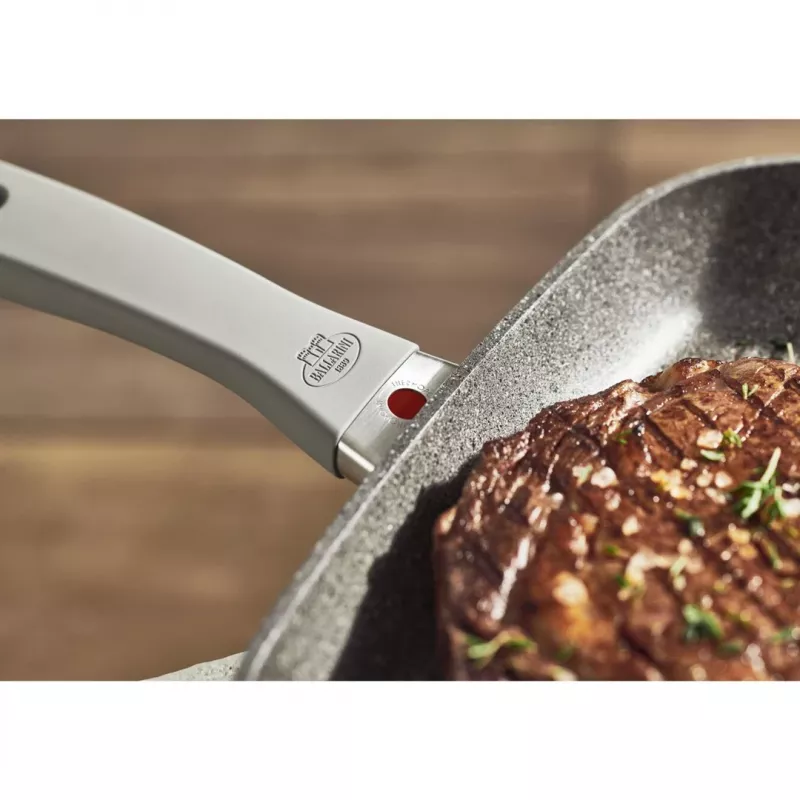 Grillpan BALLARINI 75002-941-0 vierkant grijs 28 cm