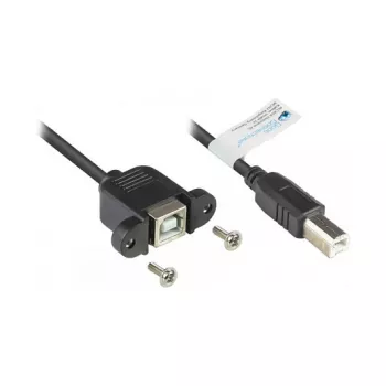 Good Connections USB2.0-verlengkabel A-inbouw B 0,3m