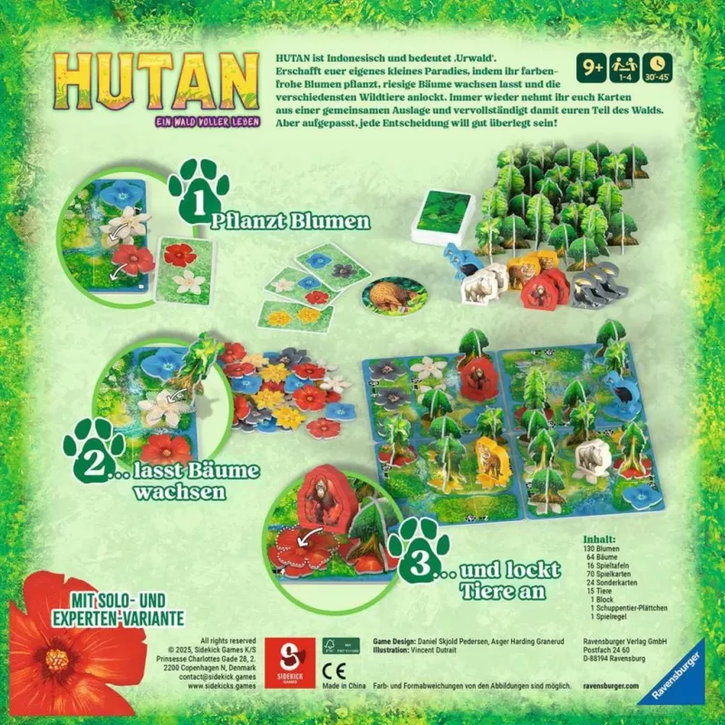 Hutan, bordspel