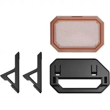 Chassis-standkit voor The Tower 600 Mocha Mousse (zwart/mokka, voor horizontale plaatsing)
