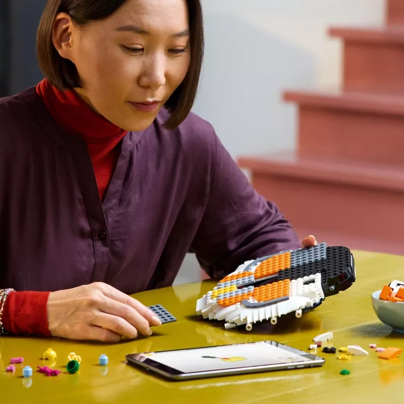 Constructiespeelgoed LEGO Art Fauna Collection Tijger set 31217 – bouwbaar tijgermodel