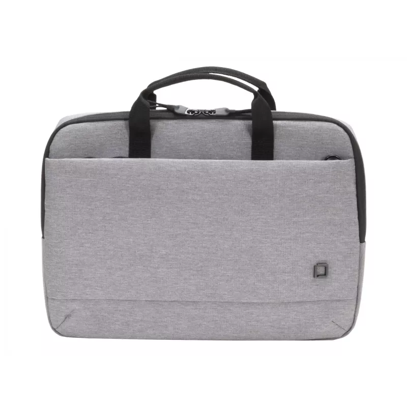 Aktetas DICOTA slank Eco MOTION 12 - 13,3 inch grijs draaggreep schouderband