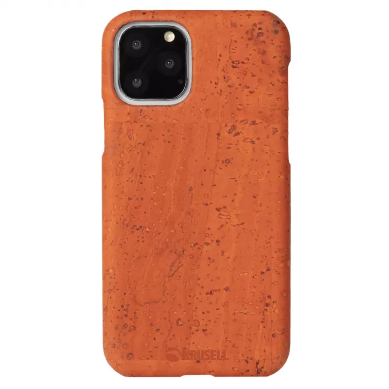 Beschermhoes Krusell Birka voor Apple iPhone 11 Pro Max — roestkleurig