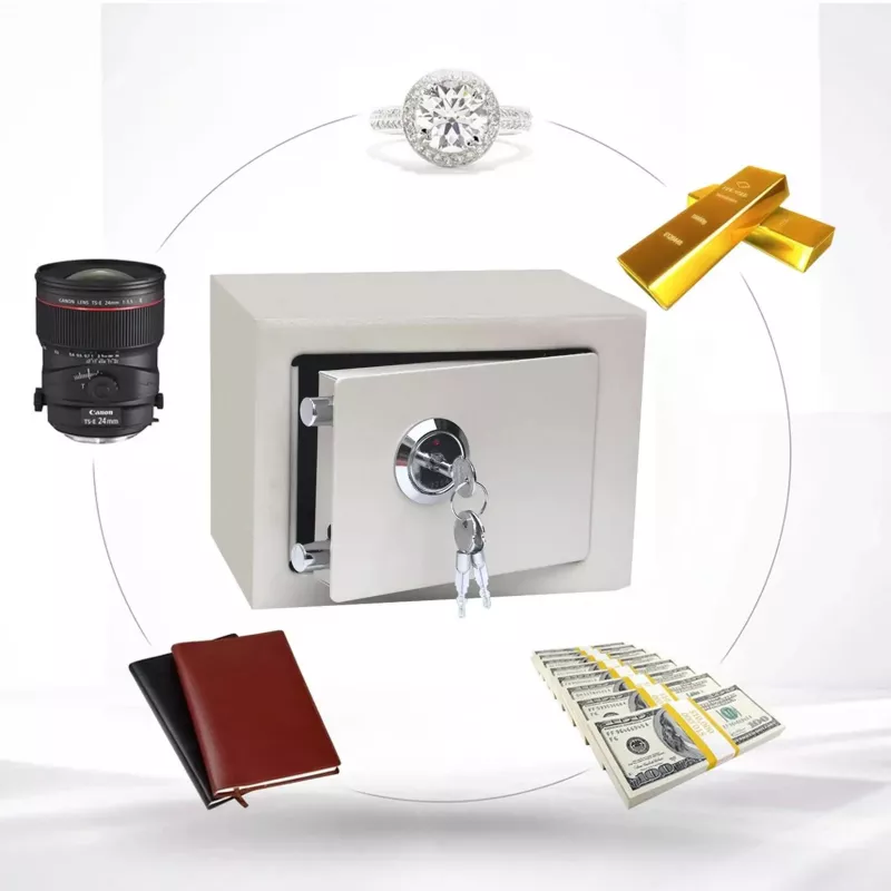 Extralink Home | huissafe | kantoor, sleutelkast, safe, wit, S-404