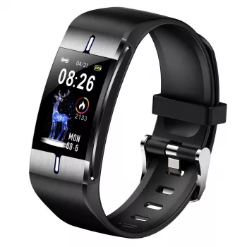 Activiteitenarmband MaxCom FW34 zilver
