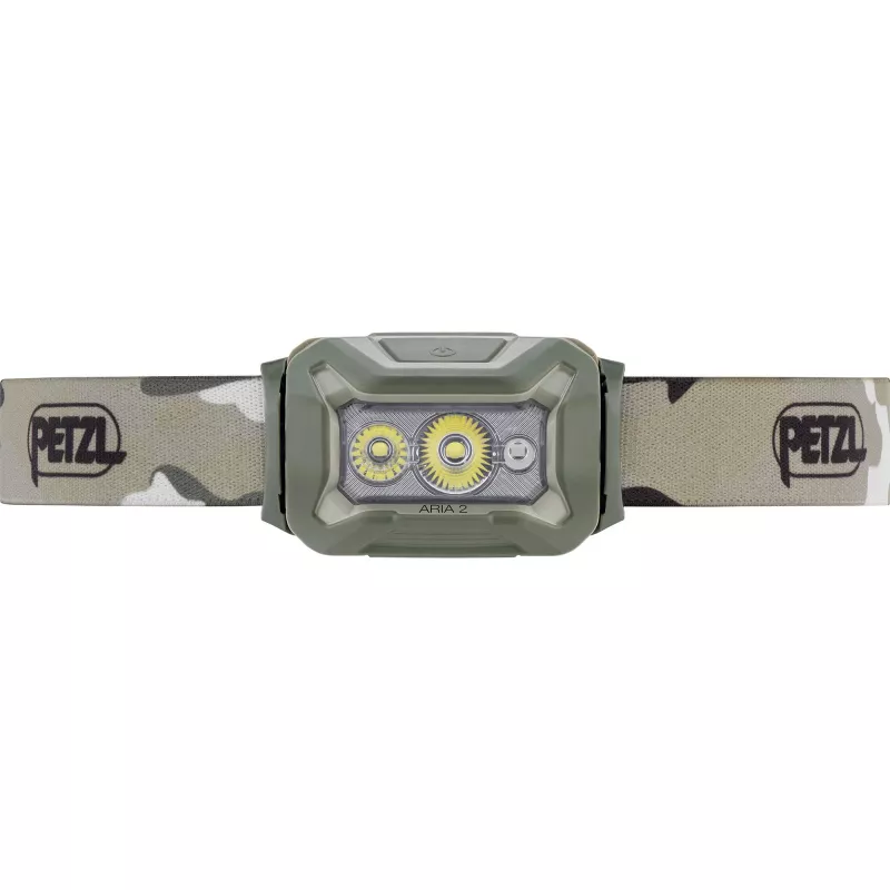Petzl Aria 2 RGB hoofdlamp, kleur desert (E070BA02)