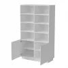 Opbergkast Cama Meble LIVERTI boekenkast 100×420×1705 mm wit