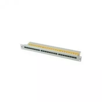 ROLINE Cat. 6 / Class E 48,30cm (19)-patchpanel, 24P, ongeïsoleerd, lichtgrijs (26.11.0355)