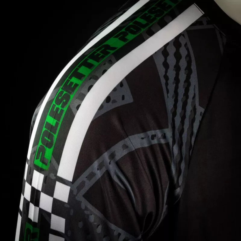 Polesetter ONE simracing jersey groen - M