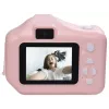 Denver KPC-1370P digitale kindercamera met thermische printer, 2,8 inch LCD, 48 MP, 1440p-video, roze