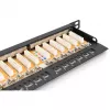 Patchpanel Digitus CAT 6 Class E High Density afgeschermd zwart