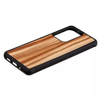 Telefoonhoesje Man and Wood voor Samsung Galaxy S20 Ultra — cappuccino zwart