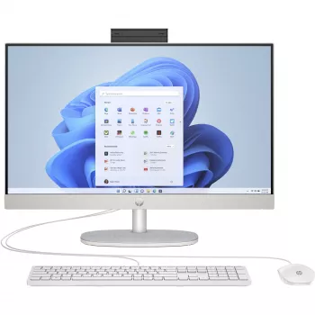 HP 24-cr0006ng - all-in-one (complete oplossing) - Ryzen 5 7520U / 2,8 GHz - RAM 16GB - SSD 512GB - NVMe - Radeon 610M - 1GbE, Wi-Fi 6, Bluetooth 5,3 - WLAN: 802,11a/b/g/n/ac/ax, Bl