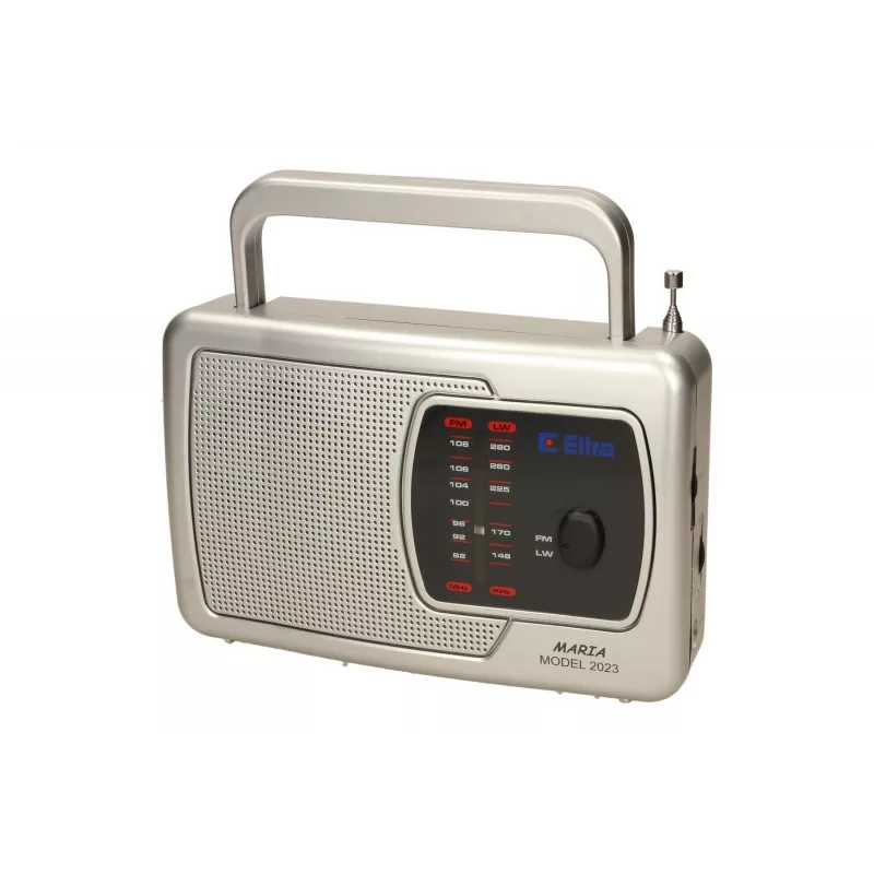Eltra MARIA radio zilver