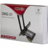 Inter-Tech DMG-31 - inbouw - draadloos - PCI Express - Wi-Fi - Wi-Fi 4 (802.11n) - 300 Mbit/s (88888147)
