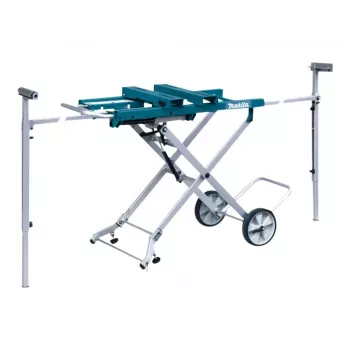 Makita WST05 Afkort- en verstekzaagstandaard 4 poot/poten Blauw, Grijs