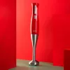 Staafmixer JATA JEBT1852 rood roestvrijstaal