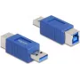 DeLOCK 67217 kabel-adapter USB Type-A USB Type-B blauw