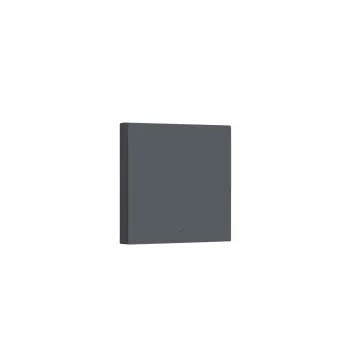 AQARA Smart Wall Switch H1 EU (met nulleider, enkelpolig) (WS-EUK03-G), grijs - Zigbee-wandschakelaar met relais