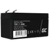 Batterij AGM VRLA 12V 1,3Ah onderhoudsvrij
