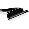 Thermaltake PCI-E 4.0 dubbele 90 graden riserkabel, 40 cm, zwart