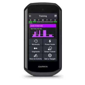 GPS-fietscomputer GARMIN Edge 1050, 3,5-inch display, zwart