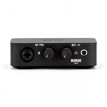 RODE AI-1 USB audio-interface A-A voorversterker 24 bit 96 kHz zwart
